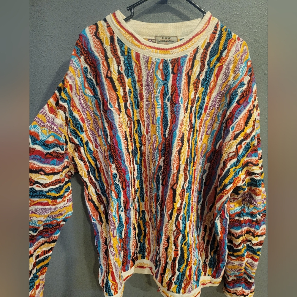 Colorful Coogi Sweater